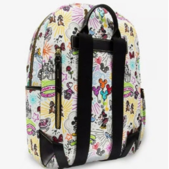 Dooney and Bourke Sketchbook Mickey Backpack discontinued